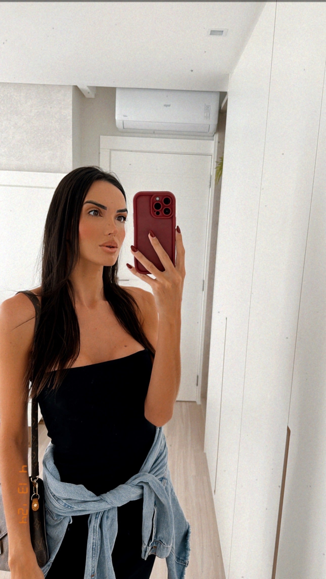 Vestido Feminino Midi Tomara Que Caia Ribana Tendência Preto Kardashian