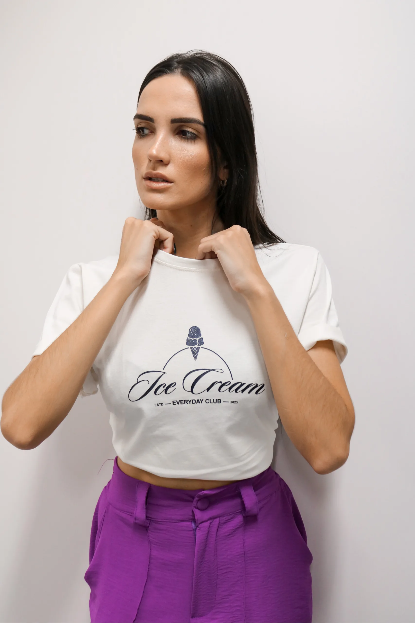 Camiseta Feminina T Shirt 100%algodão Estampa Tendência